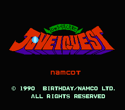 Juvei Quest — Title screen